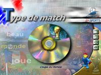 une photo d'Ã©cran de Coupe du Monde 98 sur Sony Playstation